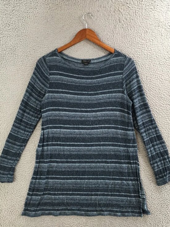 J. Jill Tops - J. Jill Tunic Top Womens Small Petite Long Sleeve Casual Knit Striped Multicolor
